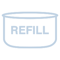 Bocare - Envases de vidrio reutilizable con sistema de recargas (Refill)